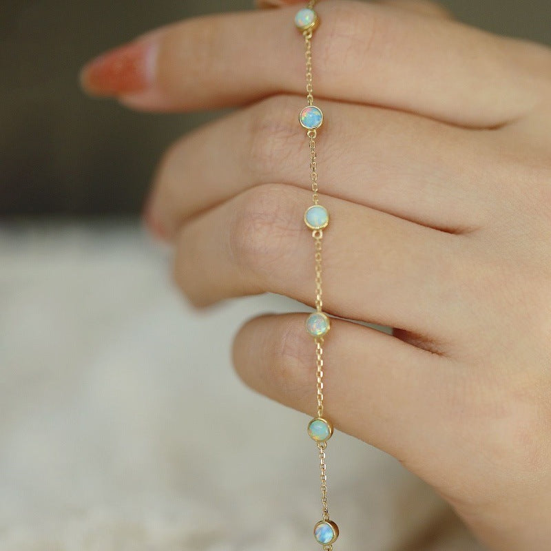 Silver Plated Pearl Bracelet