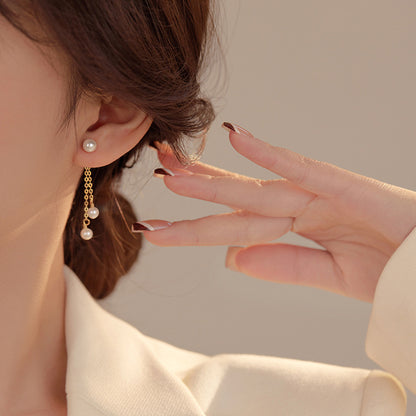 Long Elegant Tassel Earrings