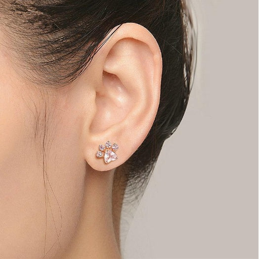 Cat Paw Earrings