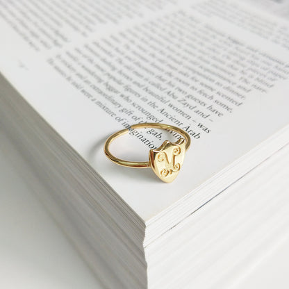Circular Gold Ring