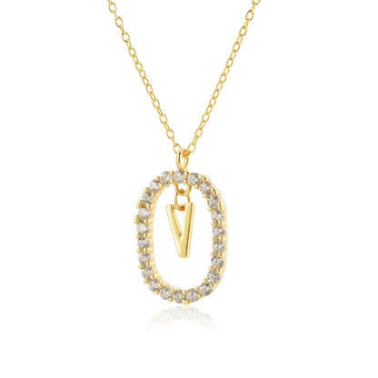 Elegant Letter Name Necklace