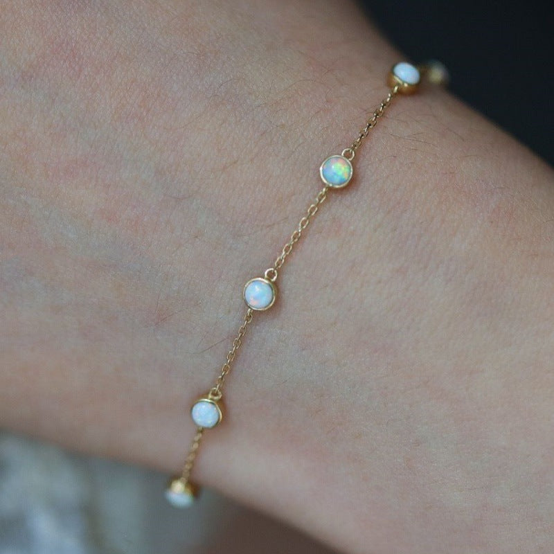 Silver Plated Pearl Bracelet