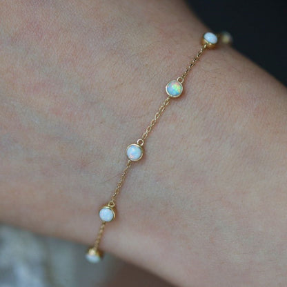 Silver Plated Pearl Bracelet
