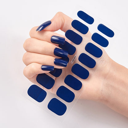 Pure Solid Color Nail Stickers - Salon Nails in Seconds