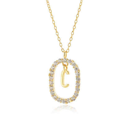 Elegant Letter Name Necklace
