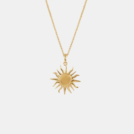 Stainless Steel Women's Necklace 18k Gold Plated
