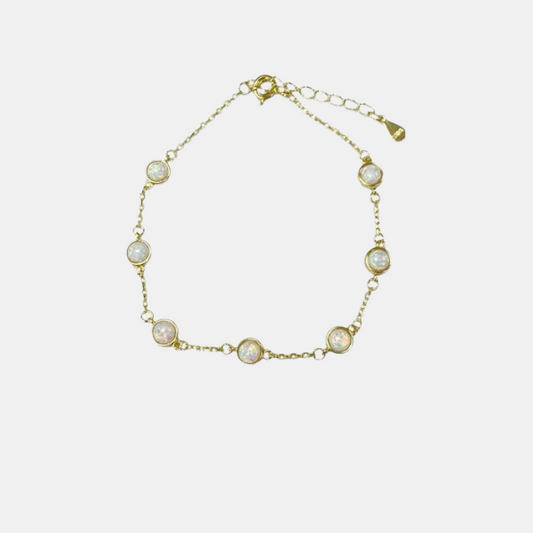 Silver Plated Pearl Bracelet