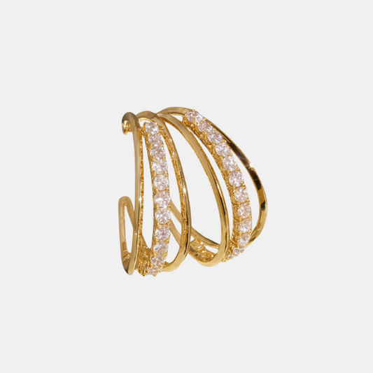 High-Grade Metal Hoop Earrings