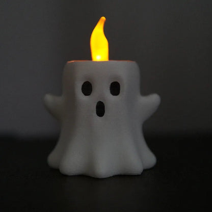 Ghost Candlestick – Resin Craft Halloween Decoration