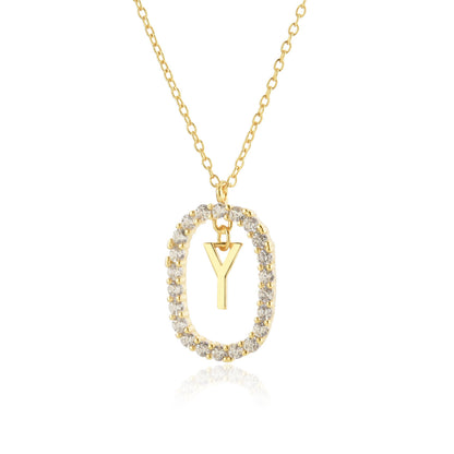 Elegant Letter Name Necklace