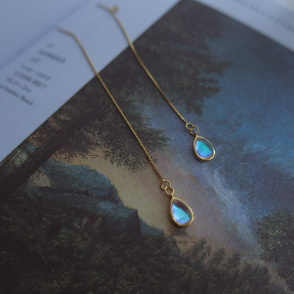Droplet Moonlight Stone Earrings