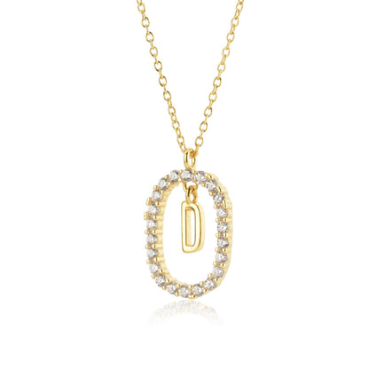 Elegant Letter Name Necklace