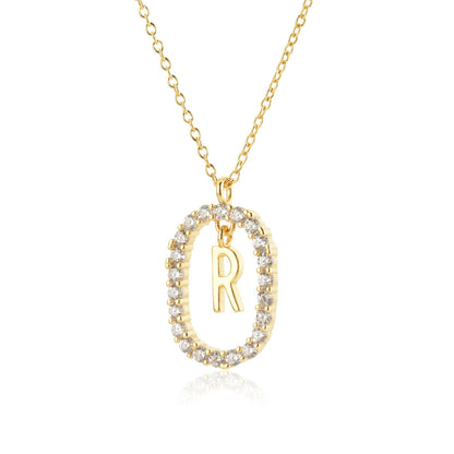 Elegant Letter Name Necklace