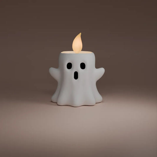 Ghost Candlestick – Resin Craft Halloween Decoration