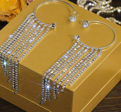 Elegant Long Tassel Earrings