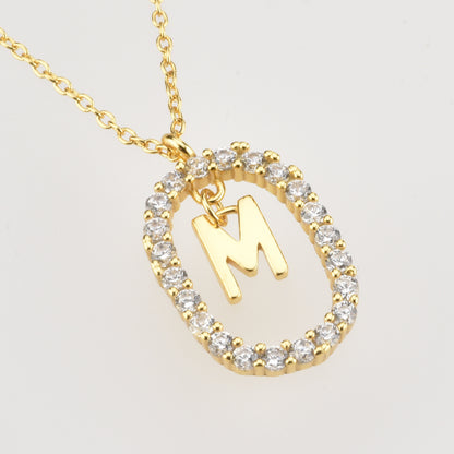 Elegant Letter Name Necklace