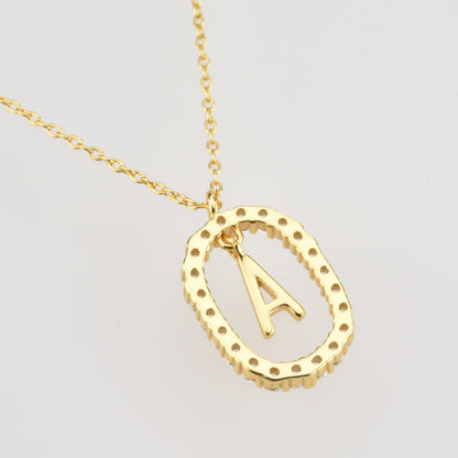 Elegant Letter Name Necklace