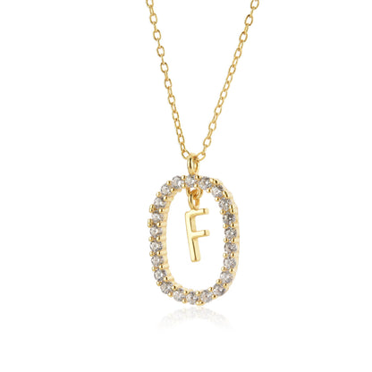Elegant Letter Name Necklace